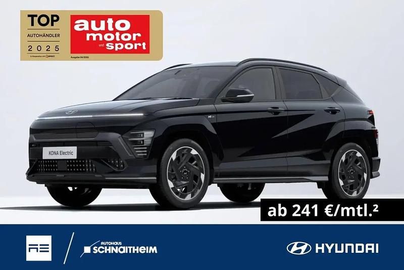 Abyss black (a2b) Neu 2025 Hyundai Kona N Line SUV | 38.490 € (Fairer Preis) - Bild 1/1
