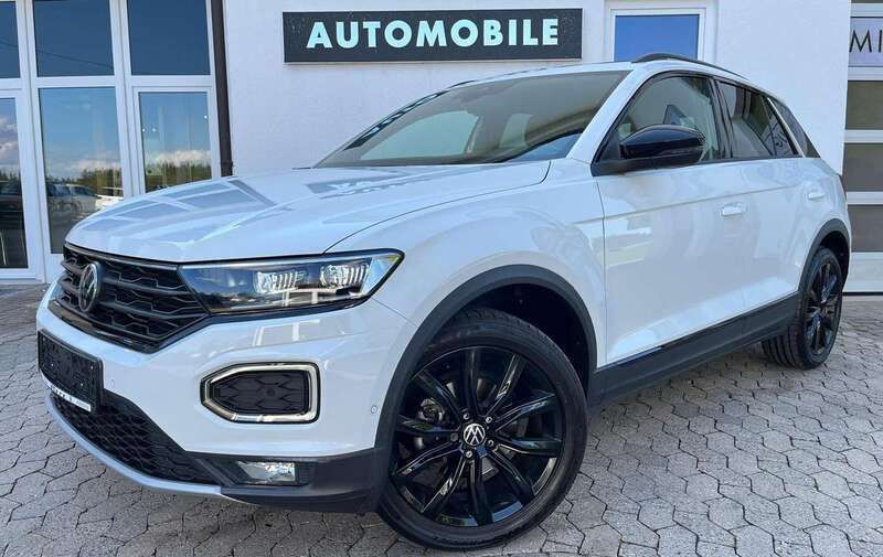 Weiß Gebraucht 2021 VW T-Roc Sportline SUV | 25.479 € (Fairer Preis) - Bild 1/4