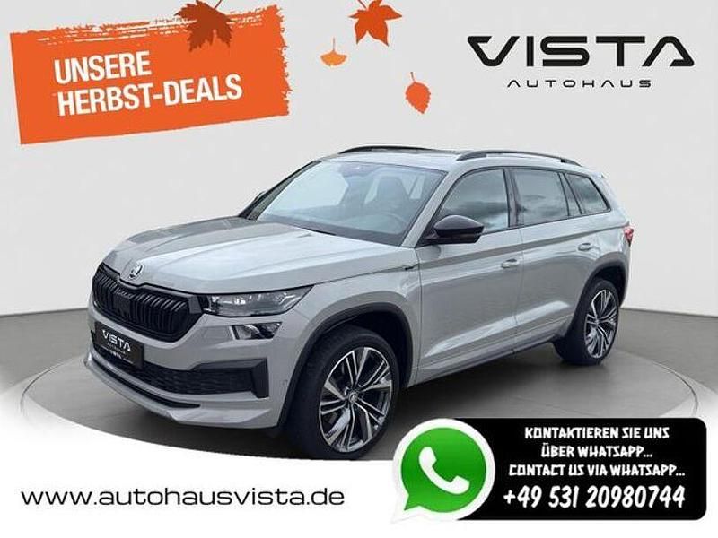 Grau Gebraucht 2022 Skoda Kodiaq SportLine SUV | 37.900 € (Etwas zu teuer) - Bild 1/4