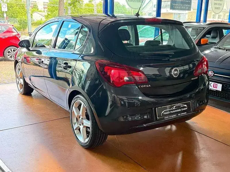 Gebraucht Opel Corsa Edition 95 PS (69 kW) 2015 Schwarz Kleinwagen