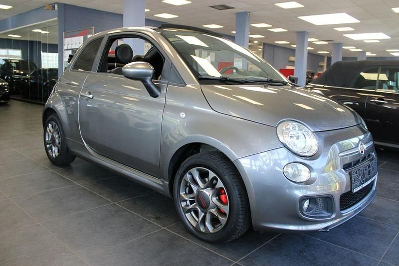 Grau Gebraucht 2015 Fiat 500C S Cabrio | 8.980 € (Etwas zu teuer) - Bild 1/4