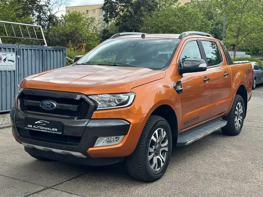 Gebraucht Ford Ranger Wildtrack 200 PS (147 kW) 2017 Orange Pickup