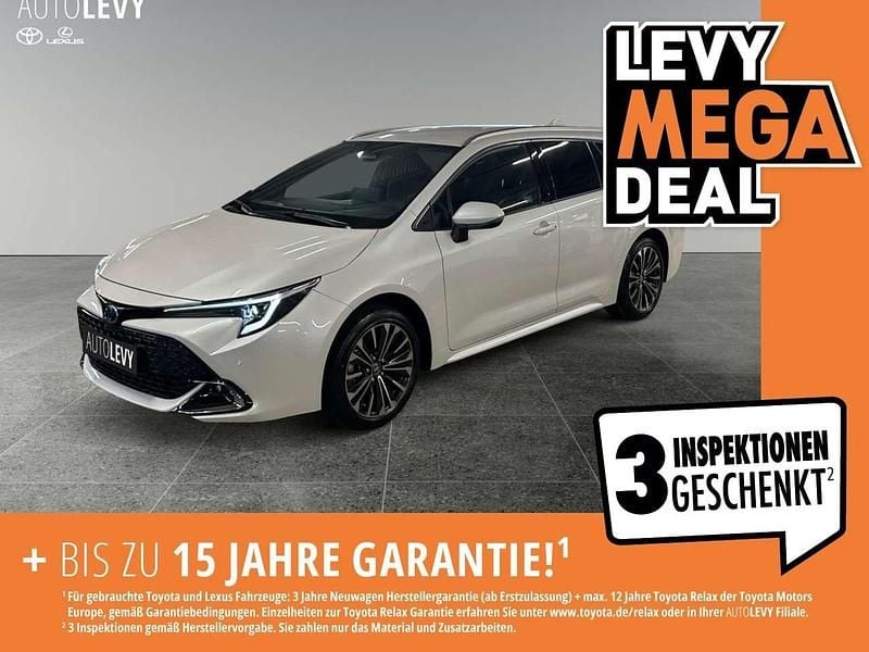Platinum white pearl Neu 2025 Toyota Corolla Kombi | 30.890 € (Superpreis) - Bild 1/4