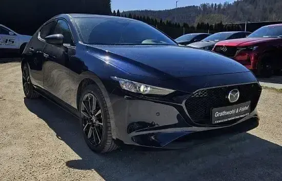 Neu Mazda 3 Homura-Line 186 PS (136 kW) 2025 Blau Kleinwagen