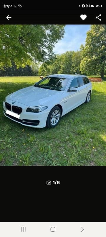 Gebraucht BMW 520 184 PS (135 kW) 2014 Weiß Kombi