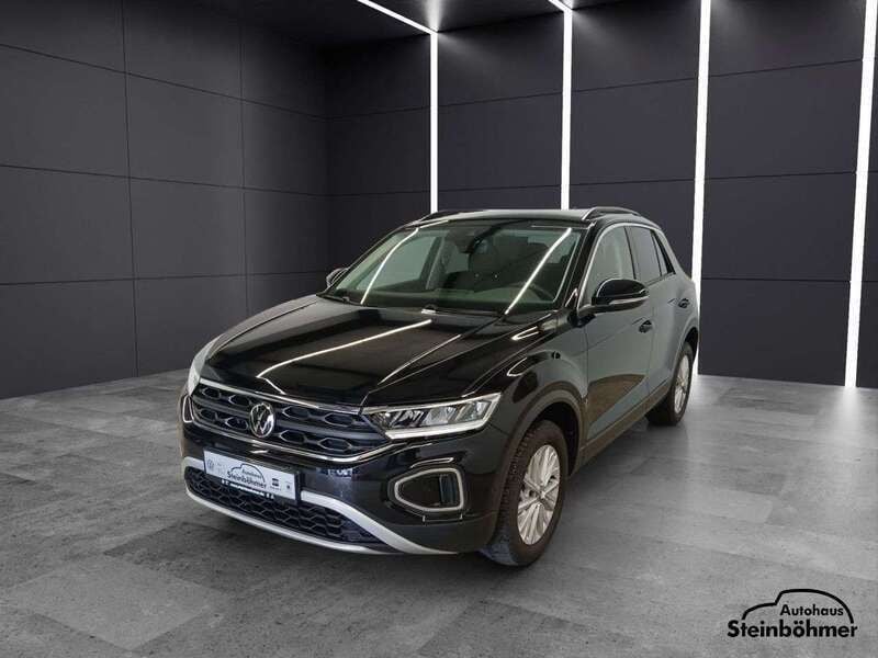 Deep black perleffekt (schwarz) Gebraucht 2022 VW T-Roc Life SUV | 24.980 € (Superpreis) - Bild 1/4