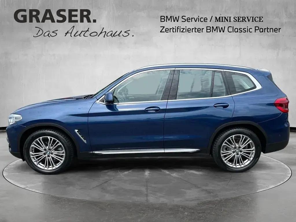 Gebraucht BMW X3 Luxury Line 190 PS (139 kW) 2019 Blau SUV
