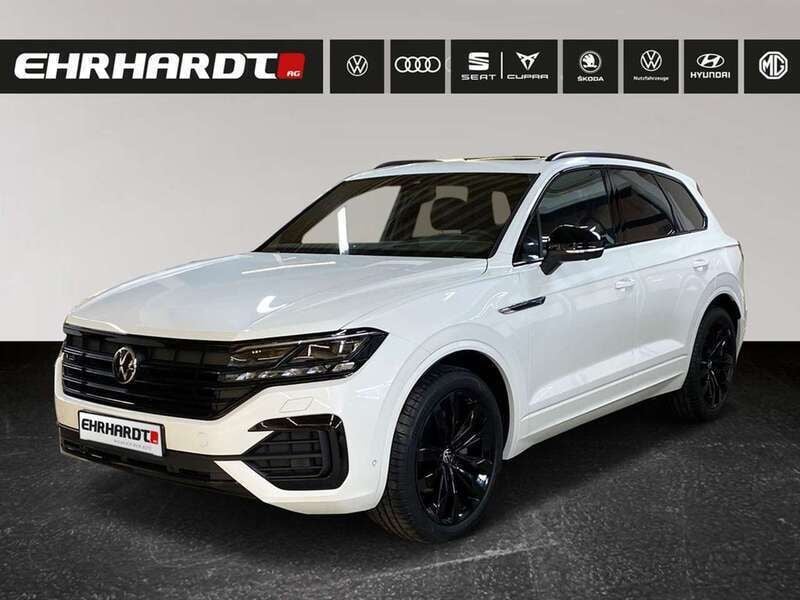 Oryxweiß perlmutteffekt Gebraucht 2023 VW Touareg R-line SUV | 64.490 € (Fairer Preis) - Bild 1/4