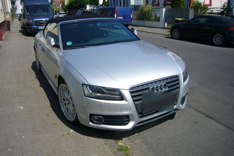 Silber Gebraucht 2009 Audi A5 Cabriolet S-Line Cabrio | 7.800 € (Fairer Preis) - Bild 1/4