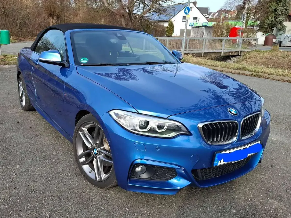 Gebraucht BMW 220 M Sport 190 PS (139 kW) 2015 Blau Cabrio
