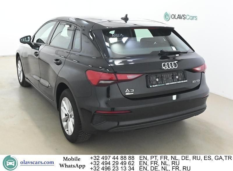 Usata Audi A3 116 CV (85 kW) 2020 Nero Berlina