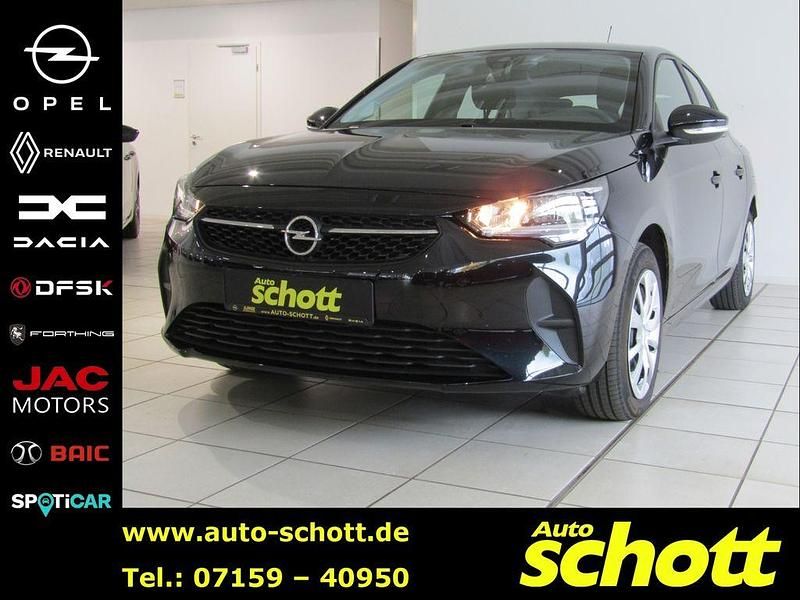 Schwarz Gebraucht 2022 Opel Corsa-e Edition Kleinwagen | 13.990 € (Guter Preis) - Bild 1/4