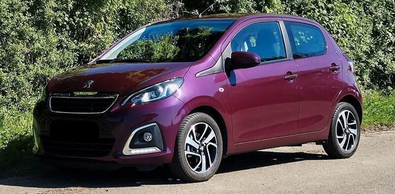 Gebraucht Peugeot 108 Allure 72 PS (52 kW) 2015 Violet Kleinwagen