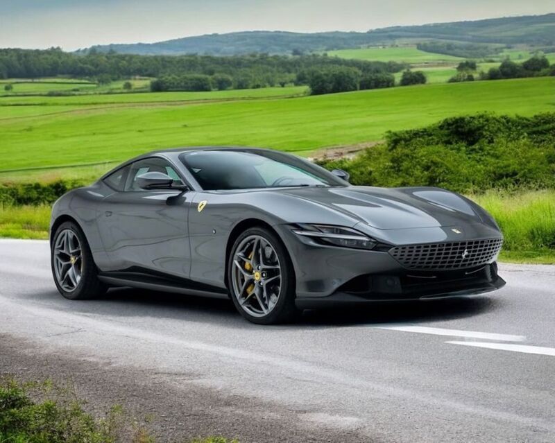 Grigio silverstone Gebraucht 2022 Ferrari Roma Coupé | 209.000 € (Superpreis) - Bild 1/4