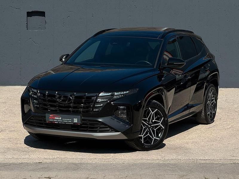 Schwarz Gebraucht 2022 Hyundai Tucson N Line SUV | 32.490 € (Etwas zu teuer) - Bild 1/4