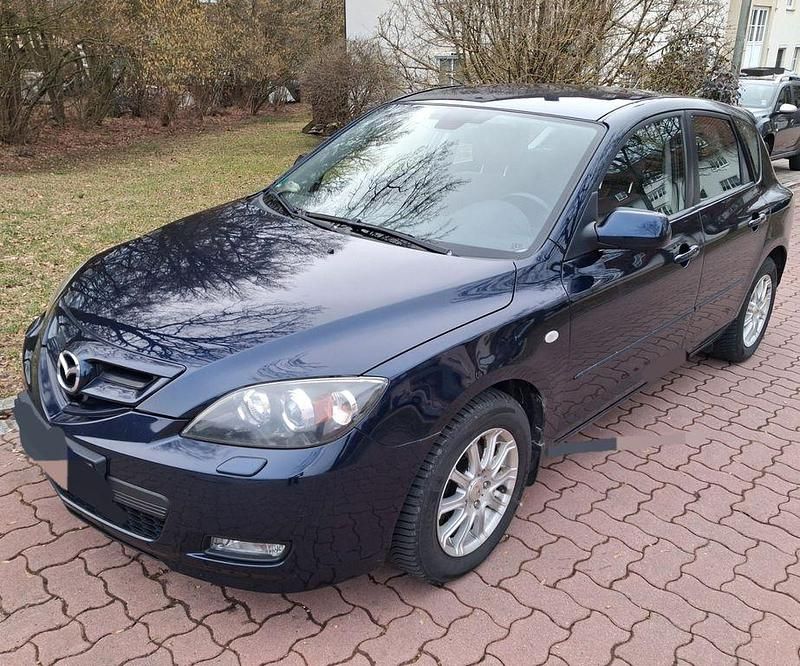 Gebraucht Mazda 3 Exclusive-Line 105 PS (77 kW) 2008 Blau Limousine