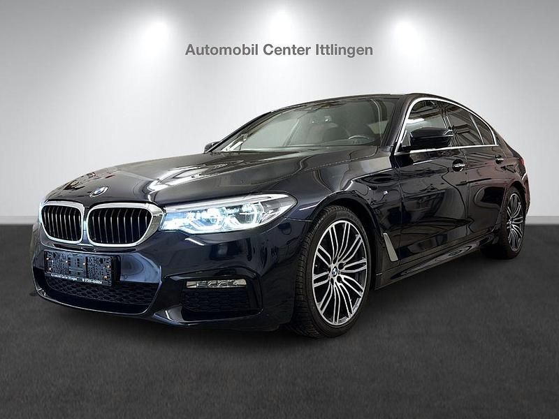 Schwarz Gebraucht 2017 BMW 520 M Sport Limousine | 28.999 € (Teuer) - Bild 1/4