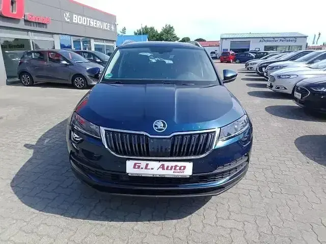 Gebraucht Skoda Karoq Style 150 PS (110 kW) 2021 Blau SUV