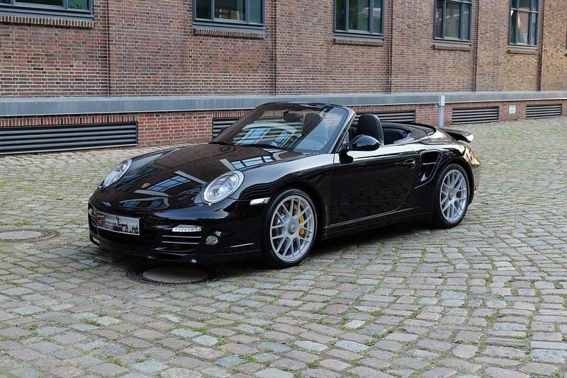 Schwarz Gebraucht 2010 Porsche 911 Turbo S Cabriolet Cabrio | 119.900 € (Teuer) - Bild 1/4
