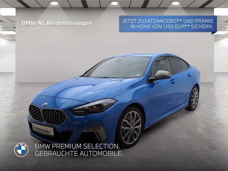 Blau Gebraucht 2024 BMW M235 Comfort Edition Coupé | 39.411 € (Fairer Preis) - Bild 1/2