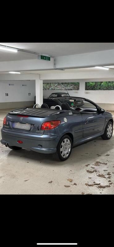Grau Gebraucht 2006 Peugeot 206 CC RC Cabrio | 2.300 € (Fairer Preis) - Bild 1/4