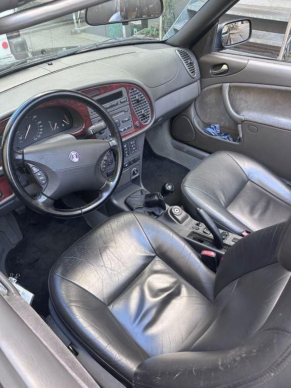 Gebraucht Saab 9-3 Cabriolet 154 PS (113 kW) 1999 Schwarz Cabrio