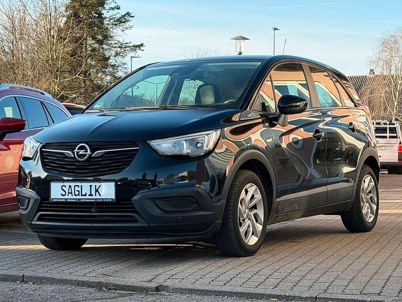 Gebraucht Opel Crossland X Edition 82 PS (60 kW) 2017 Schwarz SUV