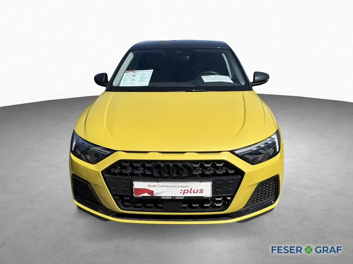 Gebraucht Audi A1 Sportback Advanced Plus 110 PS (80 kW) 2023 Pythongelb metallic Kleinwagen