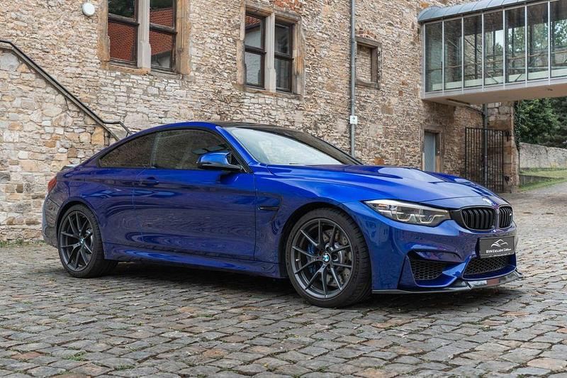 Blau Gebraucht 2020 BMW M4 Performance Coupé | 54.700 € (Superpreis) - Bild 1/4