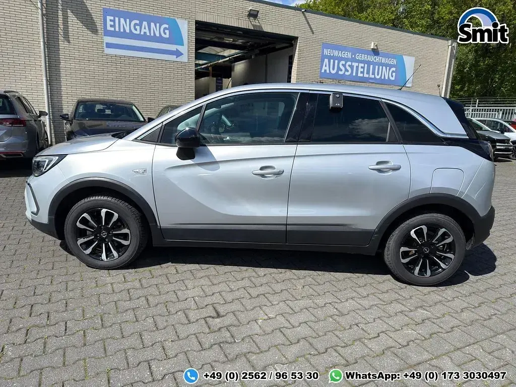 Gebraucht Opel Crossland X Elegance 110 PS (80 kW) 2024 Lackierung aluminiumg... SUV