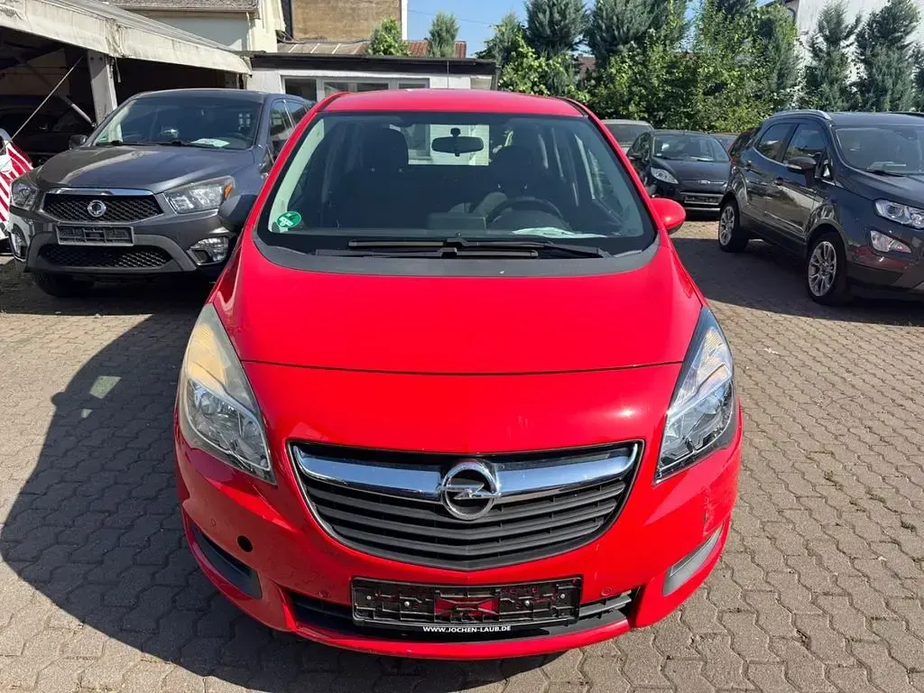 Gebraucht Opel Meriva Edition 140 PS (102 kW) 2015 Rot Van / Kleinbus