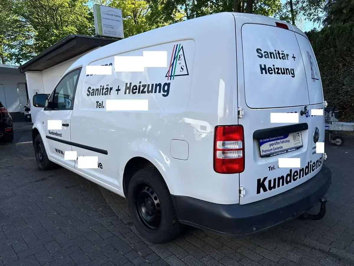 Second-hand VW Caddy 102 CP (75 kW) 2011 Alb Monovolum