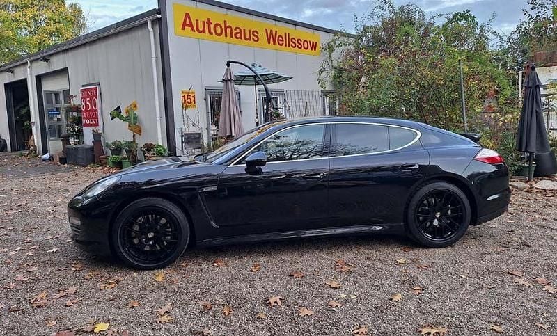 Schwarz Gebraucht 2010 Porsche Panamera 4S Sport Limousine | 18.690 € (Guter Preis) - Bild 1/4