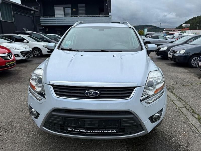 Electricweiß metallic (metallic) Gebraucht 2012 Ford Kuga Titanium SUV | 3.500 € (Superpreis) - Bild 1/4