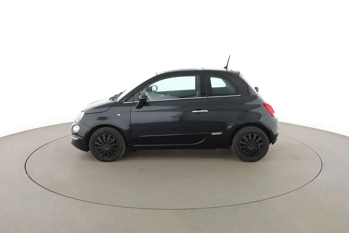 Gebraucht Fiat 500 Lounge 69 PS (50 kW) 2017 Schwarz Limousine