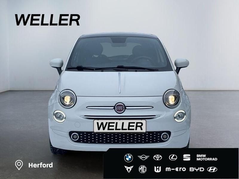 Gebraucht Fiat 500 Collezione 69 PS (50 kW) 2019 Gelato weiß Kleinwagen
