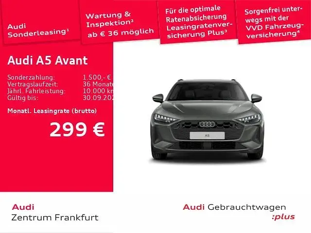 Gebraucht Audi A5 204 PS (150 kW) 2025 Chronosgrau metallic Kombi