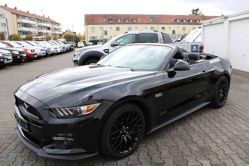 Gebraucht Ford Mustang GT Premium 421 PS (309 kW) 2017 Schwarz (metallic) Cabrio
