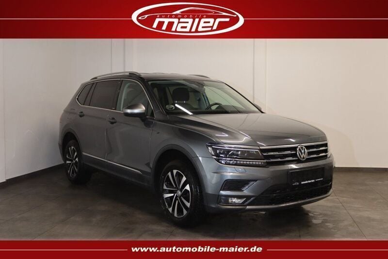 Platinum grey metallic Gebraucht 2020 VW Tiguan Allspace United SUV | 21.400 € (Superpreis) - Bild 1/4