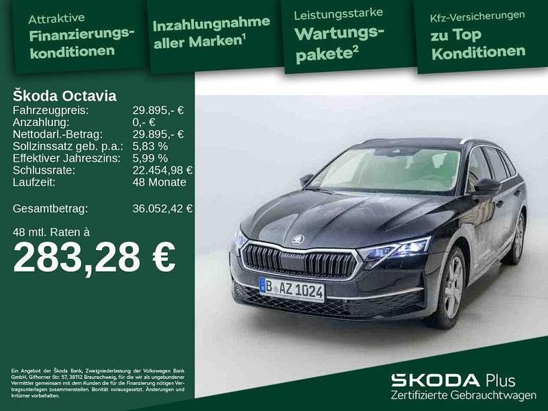 Blackmagic perleffekt Gebraucht 2024 Skoda Octavia Selection Kombi | 29.895 € (Superpreis) - Bild 1/4