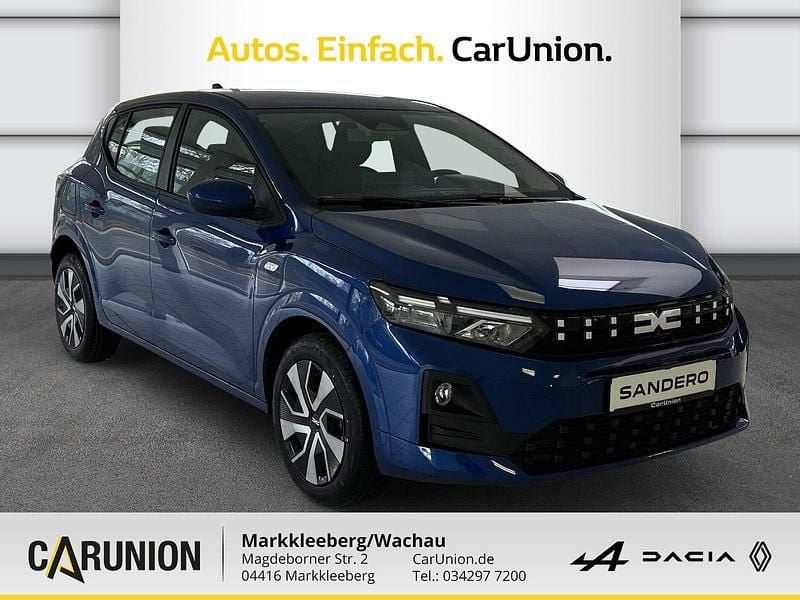 Neu Dacia Sandero Expression 101 PS (74 kW) 2026 Ironblau metallic Limousine
