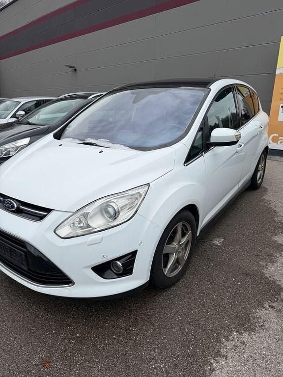 Gebraucht Ford C-MAX Titanium 163 PS (119 kW) 2014 Weiß Van / Kleinbus