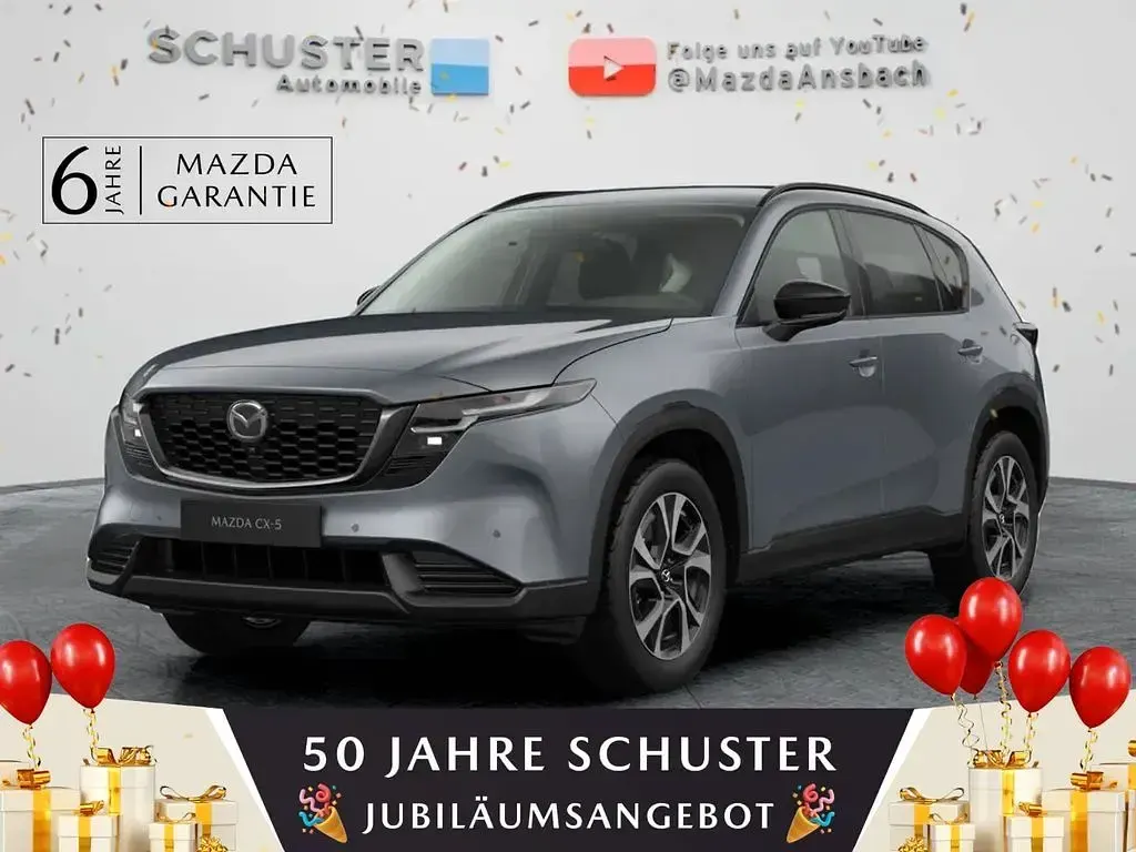 Ny Mazda CX-5 141 HK (103 kW) 2026 Blå SUV