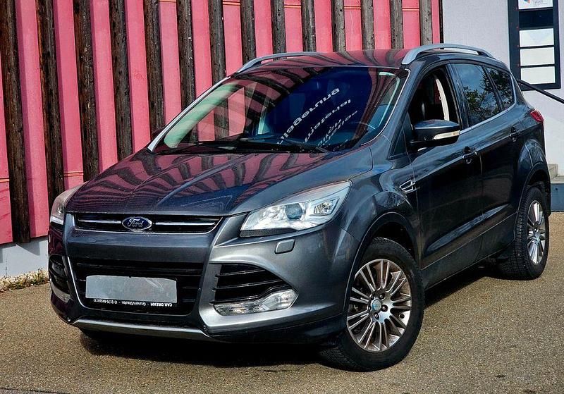 Grau Gebraucht 2013 Ford Kuga Titanium SUV | 10.999 € (Fairer Preis) - Bild 1/4