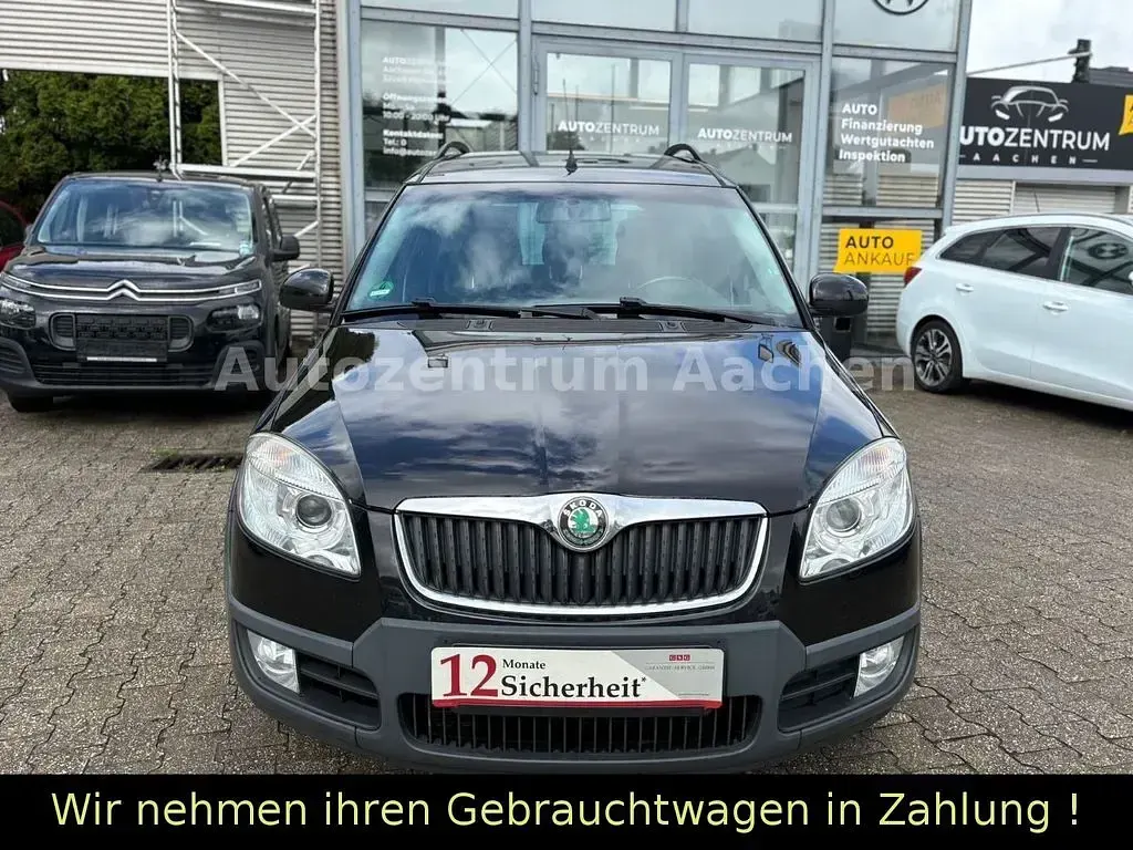 Gebraucht Skoda Roomster 105 PS (77 kW) 2009 Schwarz Van / Kleinbus