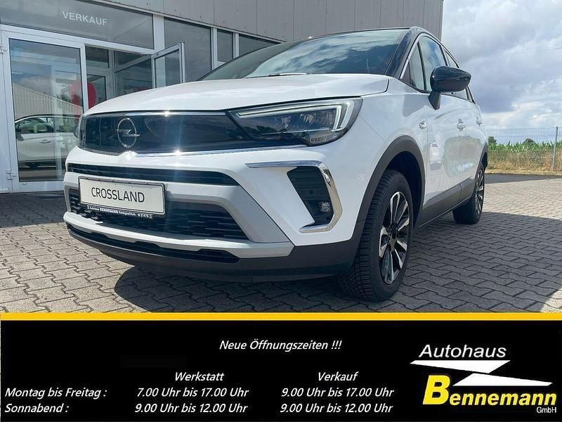 Weiß Gebraucht 2024 Opel Crossland Elegance SUV | 20.750 € (Fairer Preis) - Bild 1/4