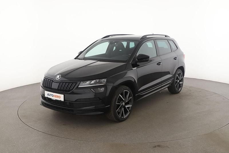 Schwarz Gebraucht 2019 Skoda Karoq SportLine SUV | 26.190 € (Fairer Preis) - Bild 1/3