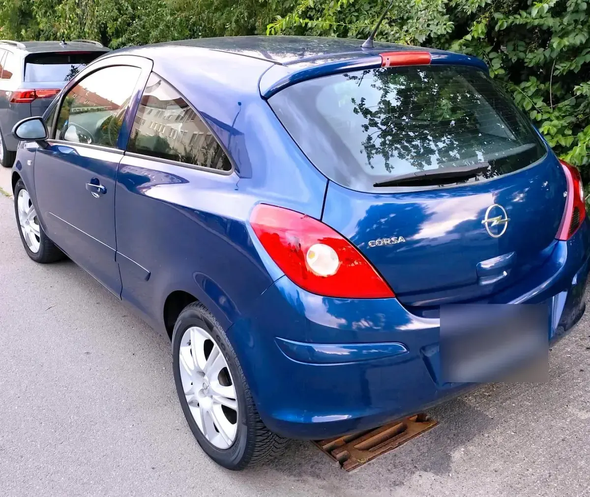 Gebraucht Opel Corsa 80 PS (58 kW) 2007 Blau Kleinwagen