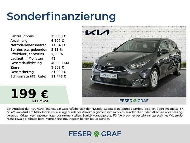 Grau Neu 2025 Kia Ceed Sportswagon Comfort Kombi | 23.850 € (Guter Preis) - Bild 1/4