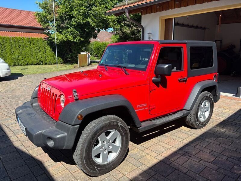 Rot Gebraucht 2007 Jeep Wrangler Sport SUV | 23.500 € (Fairer Preis) - Bild 1/4